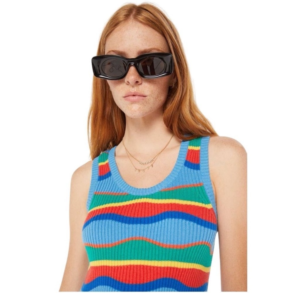 MOTHER Stripe Midi Dress